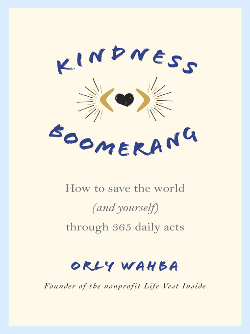 Title details for Kindness Boomerang by Orly Wahba - Wait list